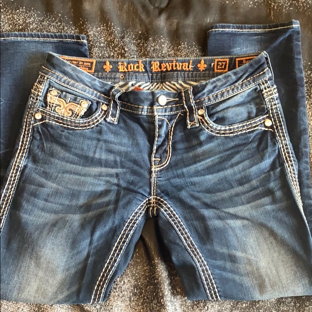 Rock Revival Capris